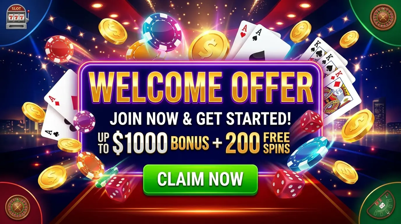 Grand welcome offer