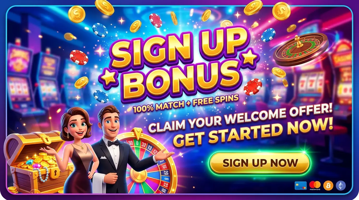 Grand sign up bonus